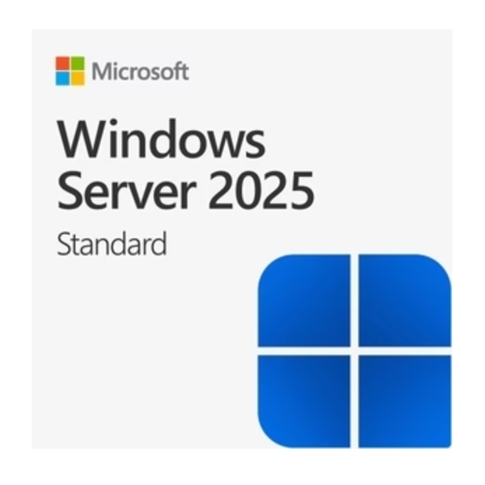 Phần mềm Windows Server Standard 2025 64Bit English 1pk DSP OEI DVD 16 Core
